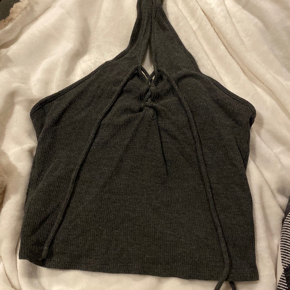 Kendall & Kylie backless crop top
